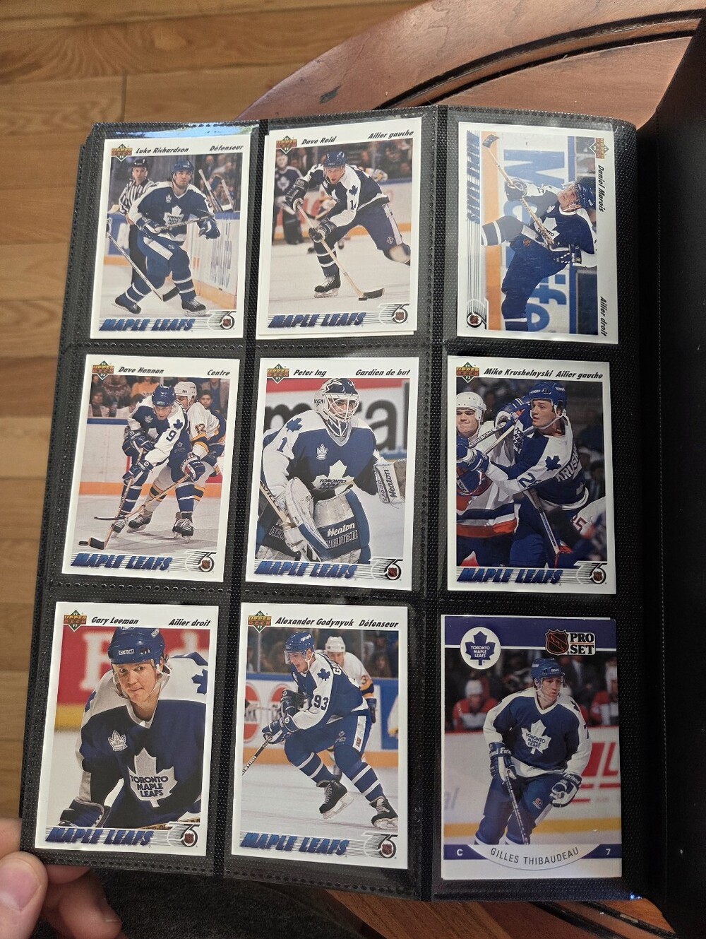 1990's UPPER DECK Card Collection 360 + Cards